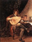 Jan Steen Self-Portrait as a Lutenist oil painting reproduction